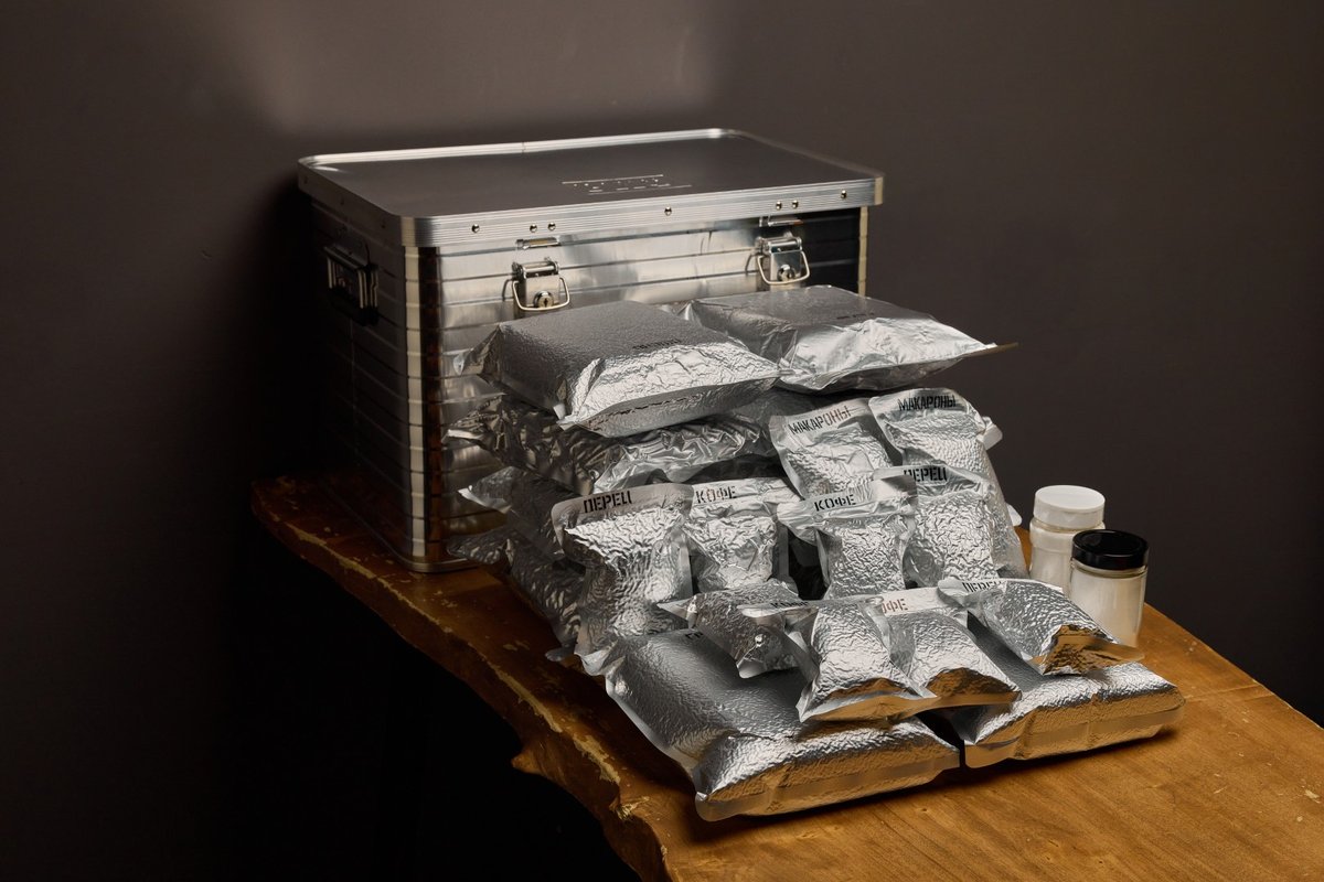 Экспедиционный ящик с запасами долгосрочного хранения